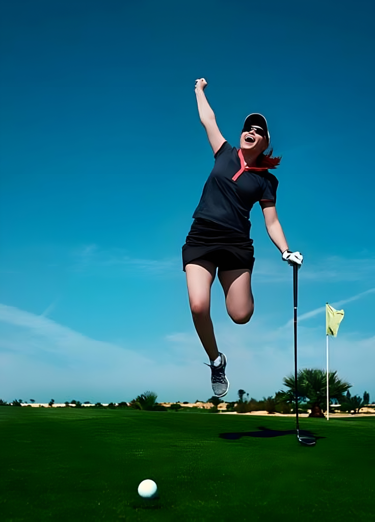 Woman Golf 500 DPI